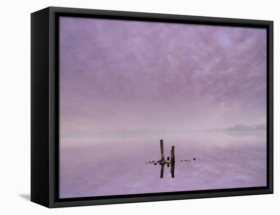 Minimalistic Dawn-Adrian Campfield-Framed Premier Image Canvas