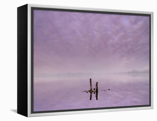 Minimalistic Dawn-Adrian Campfield-Framed Premier Image Canvas