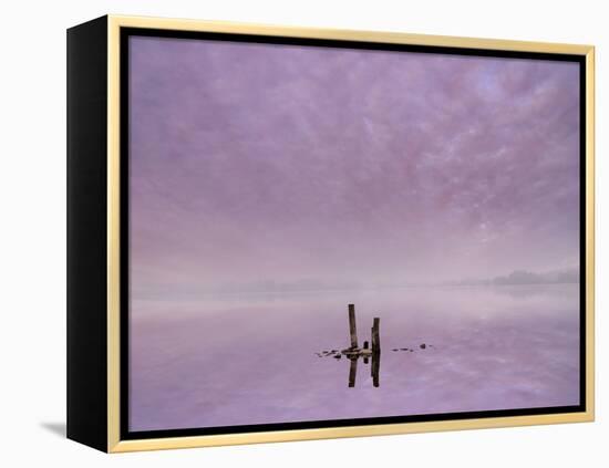 Minimalistic Dawn-Adrian Campfield-Framed Premier Image Canvas