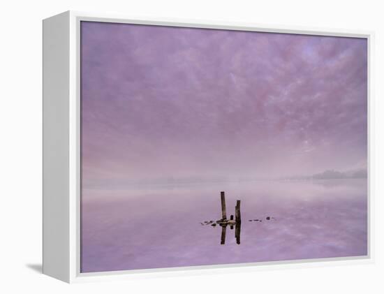 Minimalistic Dawn-Adrian Campfield-Framed Premier Image Canvas