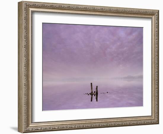 Minimalistic Dawn-Adrian Campfield-Framed Photographic Print