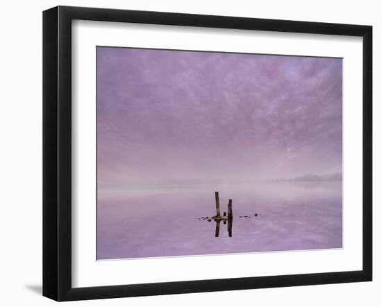 Minimalistic Dawn-Adrian Campfield-Framed Photographic Print