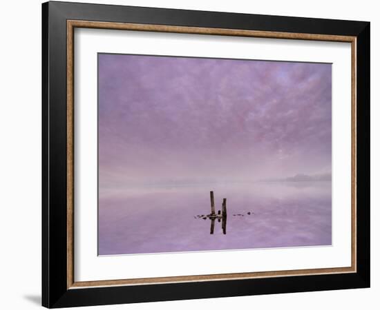 Minimalistic Dawn-Adrian Campfield-Framed Photographic Print