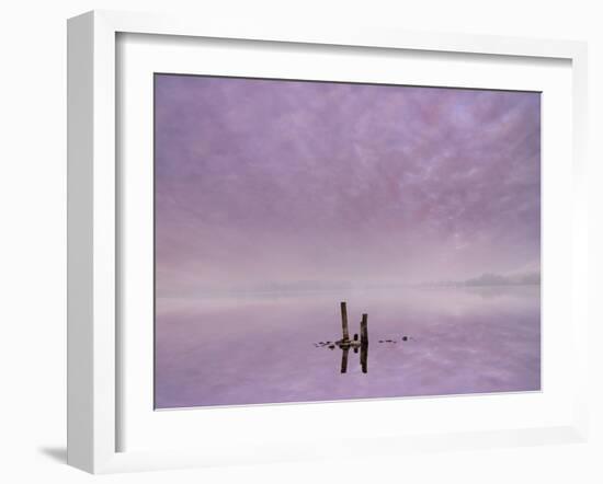 Minimalistic Dawn-Adrian Campfield-Framed Photographic Print