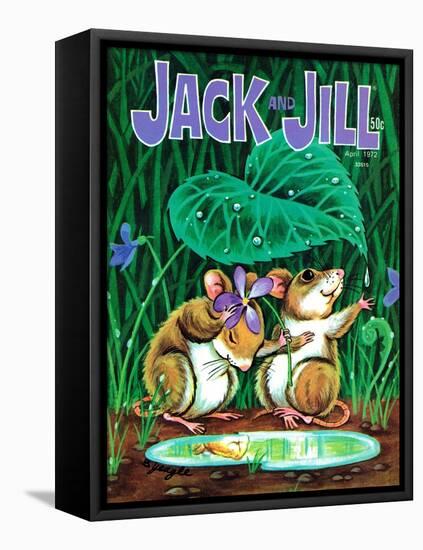 Minimumbrella - Jack and Jill, April 1972-Barbara Yeagle-Framed Premier Image Canvas