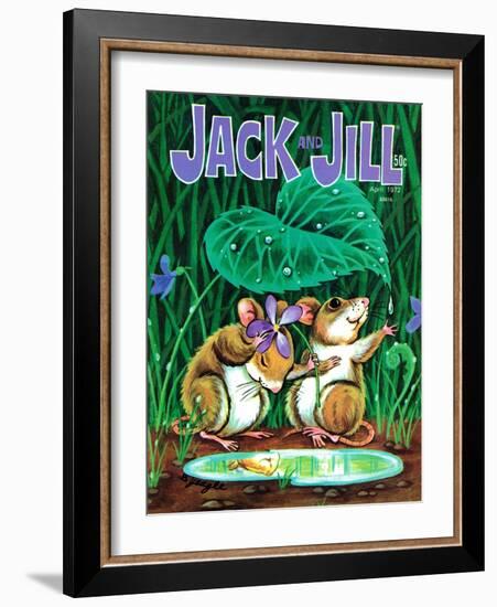 Minimumbrella - Jack and Jill, April 1972-Barbara Yeagle-Framed Giclee Print