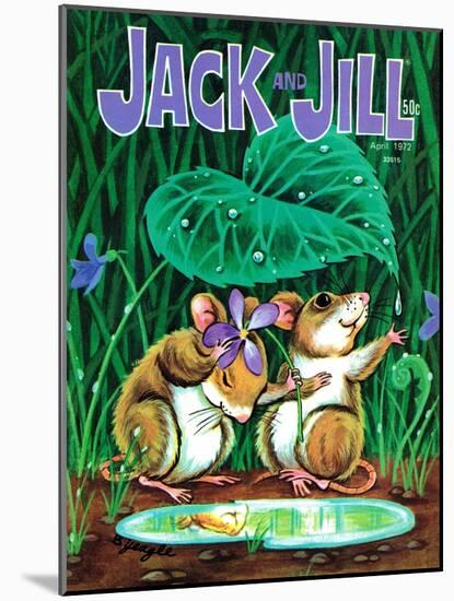 Minimumbrella - Jack and Jill, April 1972-Barbara Yeagle-Mounted Giclee Print