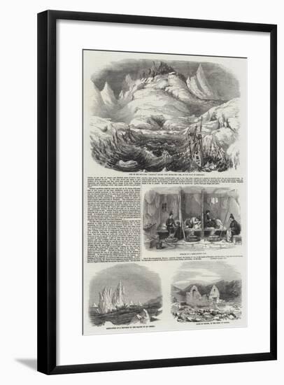 Mining and Mineralogical Exploring Expeditions in Greenland-null-Framed Giclee Print