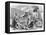 Mining Life in California: Chinese Miners, Pub. 1857-null-Framed Premier Image Canvas