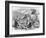 Mining Life in California: Chinese Miners, Pub. 1857-null-Framed Giclee Print