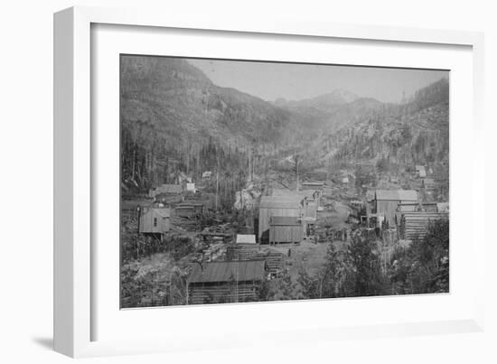 Mining Town, Junction City, Colorado-Jackson-Framed Art Print