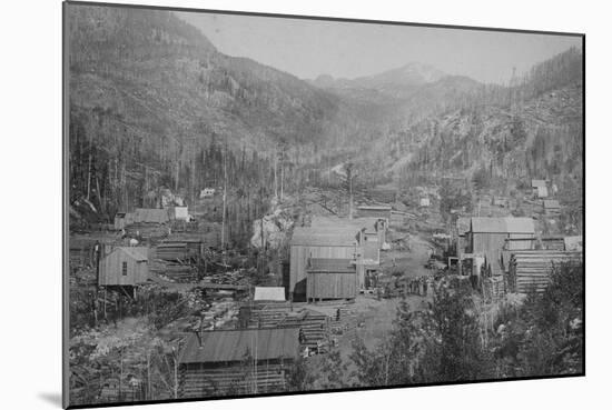 Mining Town, Junction City, Colorado-Jackson-Mounted Art Print