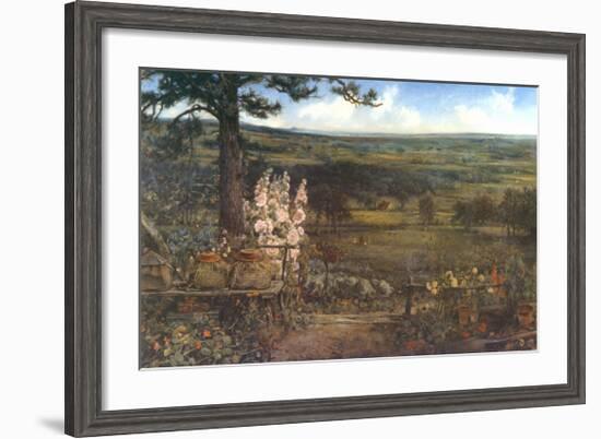 Minister's Garden-Cecil Gordon Lawson-Framed Art Print