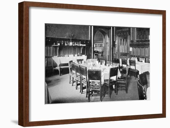Ministers' Table, House of Commons Dining Room, Palace of Westminster, London, C1905-null-Framed Giclee Print