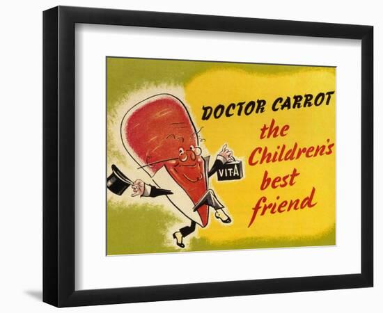 Ministry of Food Poster, c.1940-English School-Framed Giclee Print