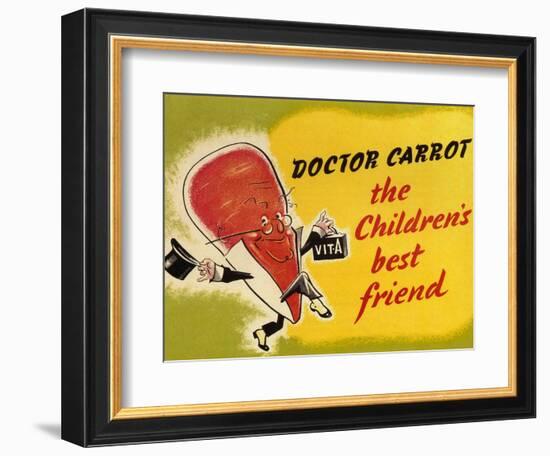 Ministry of Food Poster, c.1940-English School-Framed Giclee Print