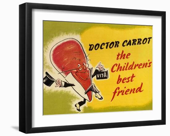 Ministry of Food Poster, c.1940-English School-Framed Giclee Print