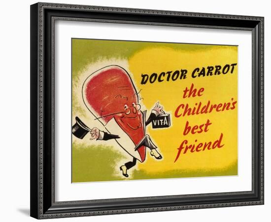 Ministry of Food Poster, c.1940-English School-Framed Giclee Print