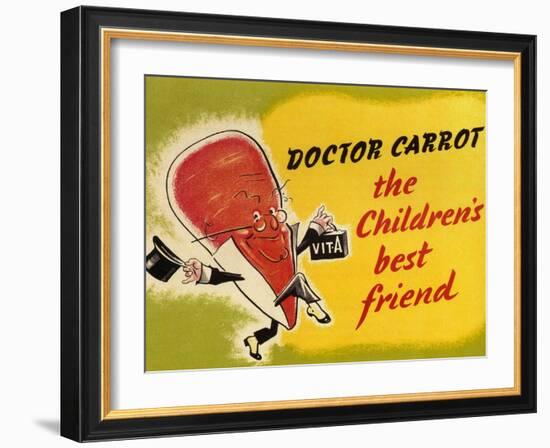 Ministry of Food Poster, c.1940-English School-Framed Giclee Print