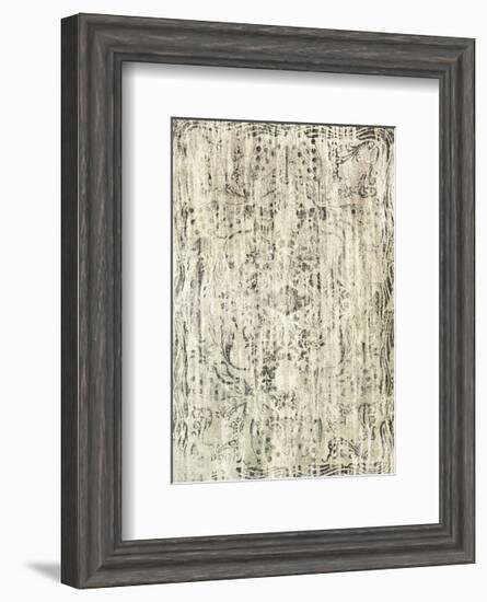 Mink Brocade I-Mali Nave-Framed Art Print