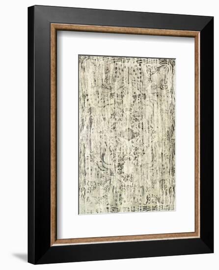 Mink Brocade I-Mali Nave-Framed Art Print