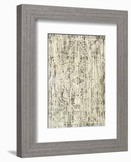 Mink Brocade I-Mali Nave-Framed Art Print