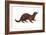 Mink (Mustela Vison), Mammals-Encyclopaedia Britannica-Framed Art Print