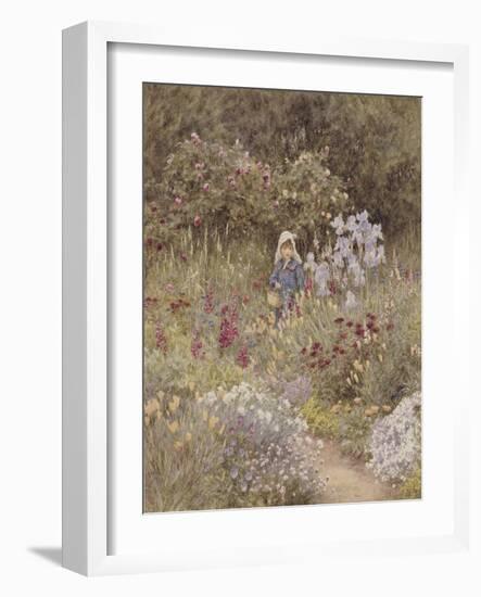 Minna, Illustration to 'Happy England' by Marcus Huish, Pub. by a and C Black, 1904-Helen Allingham-Framed Giclee Print