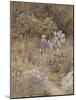 Minna, Illustration to 'Happy England' by Marcus Huish, Pub. by a and C Black, 1904-Helen Allingham-Mounted Giclee Print