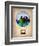 Minneapolis Air Balloon-NaxArt-Framed Art Print