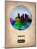 Minneapolis Air Balloon-NaxArt-Mounted Art Print