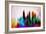 Minneapolis Downtown Skyline-NaxArt-Framed Art Print