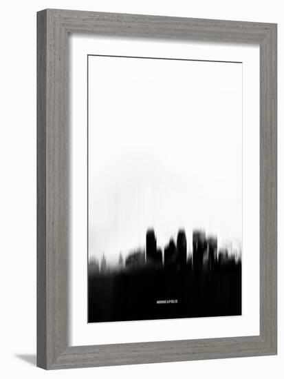 Minneapolis Downtown-NaxArt-Framed Art Print