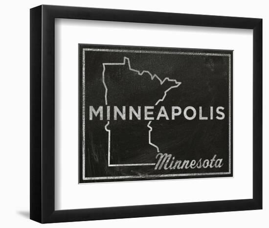 Minneapolis, Minnesota-John Golden-Framed Art Print