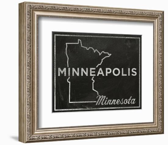 Minneapolis, Minnesota-John Golden-Framed Art Print