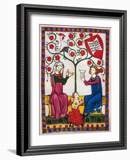 Minnesinger Lieder-null-Framed Giclee Print