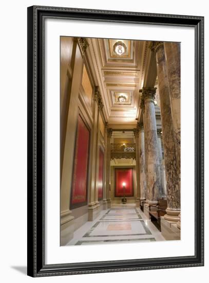 Minnesota Capitol Corridor-jrferrermn-Framed Photographic Print