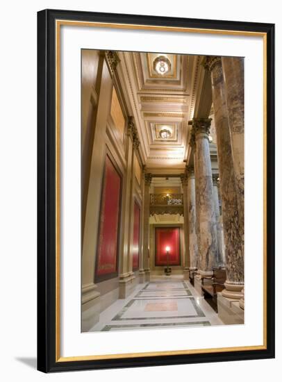 Minnesota Capitol Corridor-jrferrermn-Framed Photographic Print