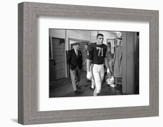 Minnesota- Iowa Game and Football Weekend, Minneapolis, Minnesota, November 1960-Francis Miller-Framed Photographic Print