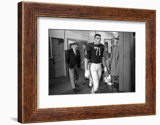 Minnesota- Iowa Game and Football Weekend, Minneapolis, Minnesota, November 1960-Francis Miller-Framed Photographic Print