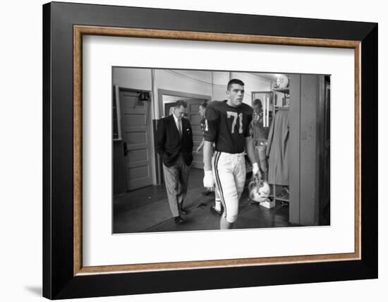 Minnesota- Iowa Game and Football Weekend, Minneapolis, Minnesota, November 1960-Francis Miller-Framed Photographic Print