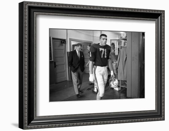 Minnesota- Iowa Game and Football Weekend, Minneapolis, Minnesota, November 1960-Francis Miller-Framed Photographic Print