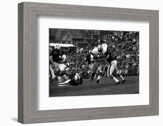 Minnesota- Iowa Game and Football Weekend, Minneapolis, Minnesota, November 1960-Francis Miller-Framed Photographic Print