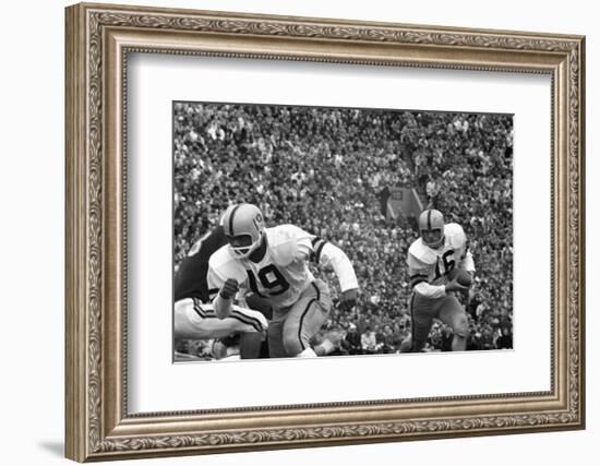 Minnesota- Iowa Game and Football Weekend, Minneapolis, Minnesota, November 1960-Francis Miller-Framed Photographic Print