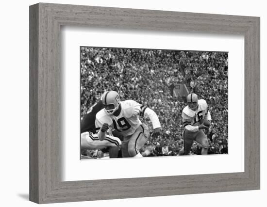 Minnesota- Iowa Game and Football Weekend, Minneapolis, Minnesota, November 1960-Francis Miller-Framed Photographic Print