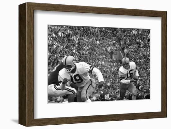 Minnesota- Iowa Game and Football Weekend, Minneapolis, Minnesota, November 1960-Francis Miller-Framed Photographic Print