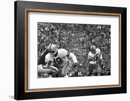 Minnesota- Iowa Game and Football Weekend, Minneapolis, Minnesota, November 1960-Francis Miller-Framed Photographic Print