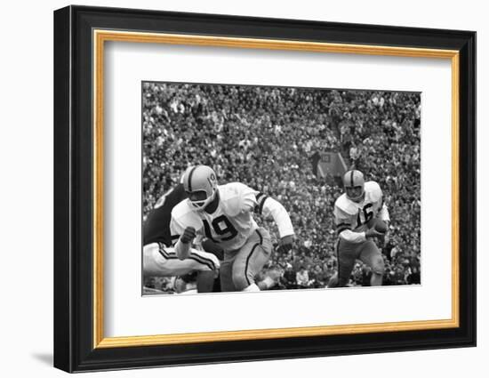 Minnesota- Iowa Game and Football Weekend, Minneapolis, Minnesota, November 1960-Francis Miller-Framed Photographic Print