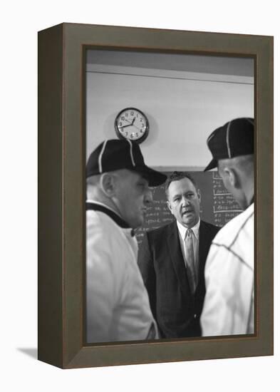 Minnesota- Iowa Game and Football Weekend, Minneapolis, Minnesota, November 1960-Francis Miller-Framed Premier Image Canvas