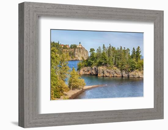 Minnesota, Lake Superior North Shore. Split Rock Lighthouse-Jamie & Judy Wild-Framed Photographic Print